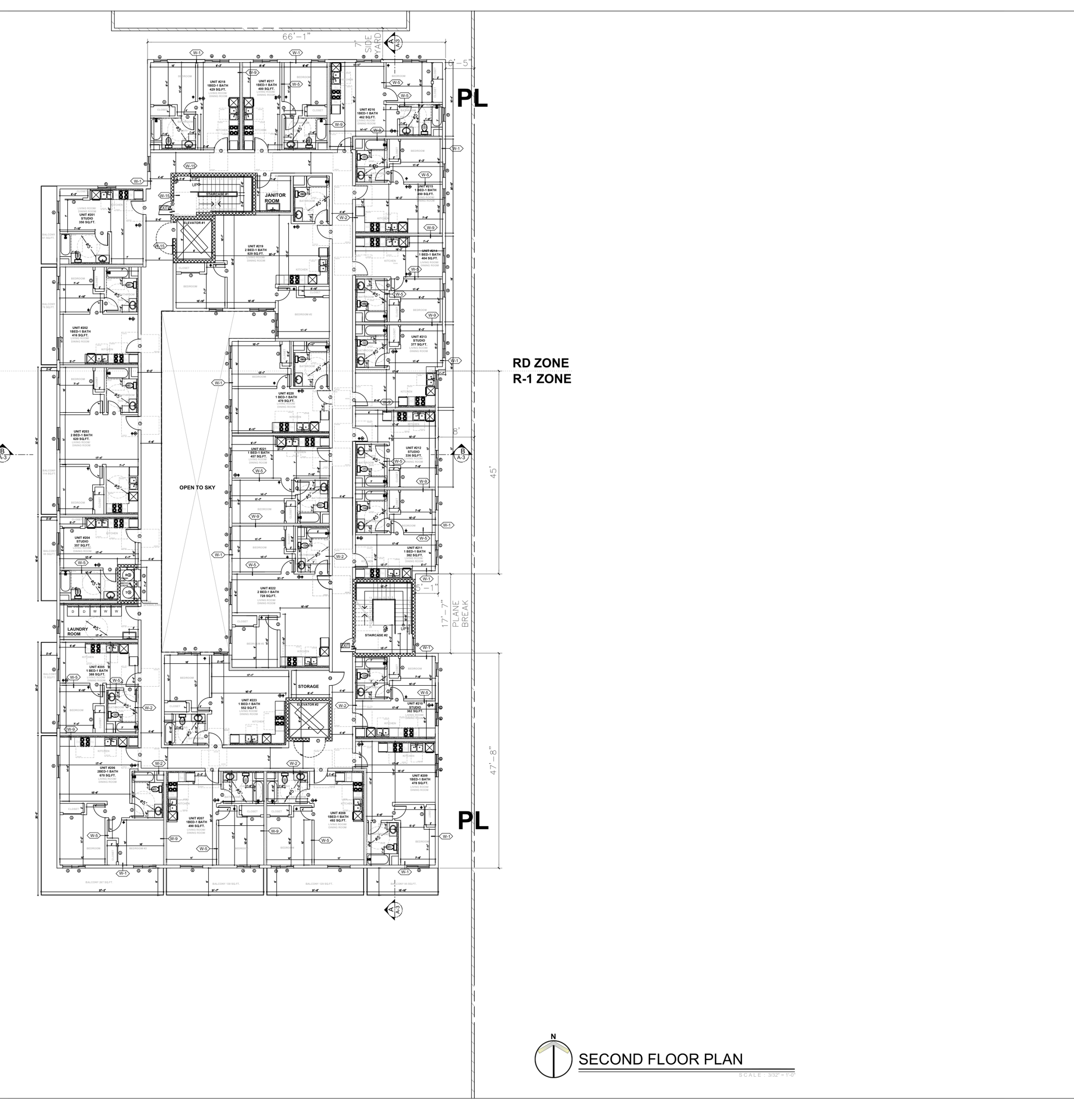Second floor plan